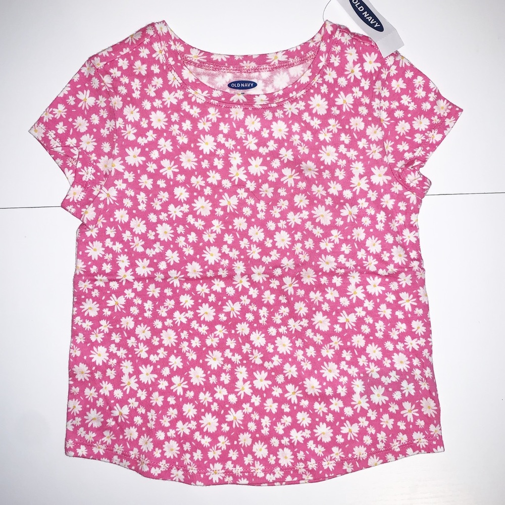 Old navy | pink floral printed shirt | NWT |